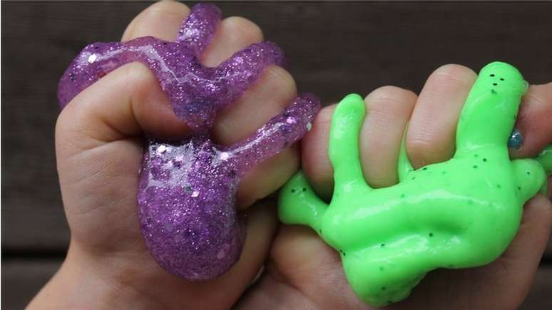 Receita de Slime - O Poder das Cores