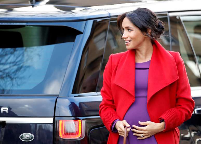 Meghan Markle durante visita a Birkenhead 14/01/2019 REUTERS/Carl Recine