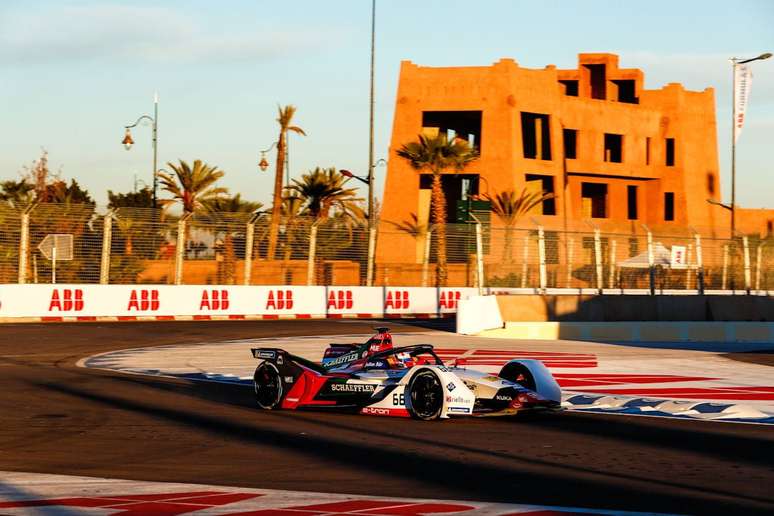 ‘Rookie Test’ da Fórmula E: Nico Mueller liderou o dia pela Audi em Marraquexe