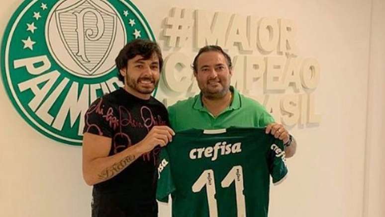 Ricardo Goulart, novo reforço do Palmeiras