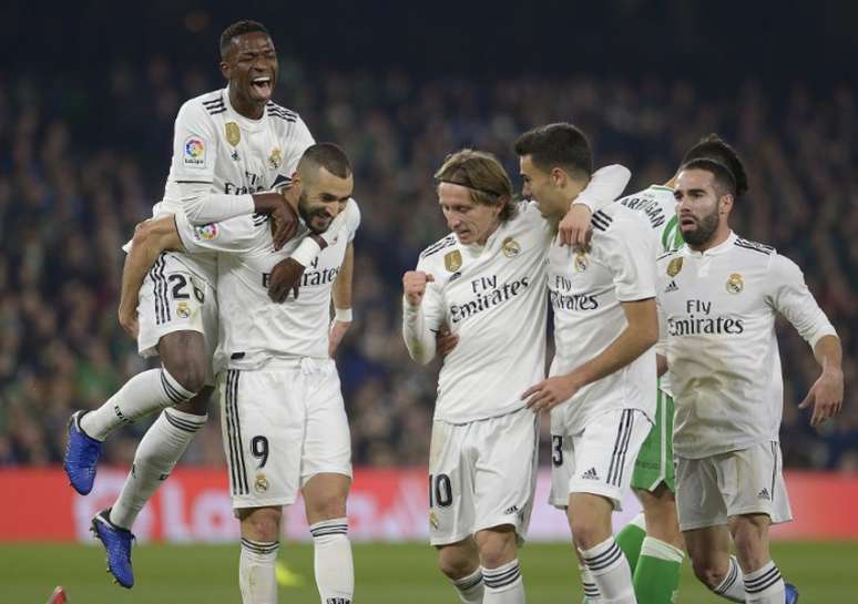 Real Madrid venceu o jogo de ida, contra o Leganés, por 3 a 0 (Foto: AFP)