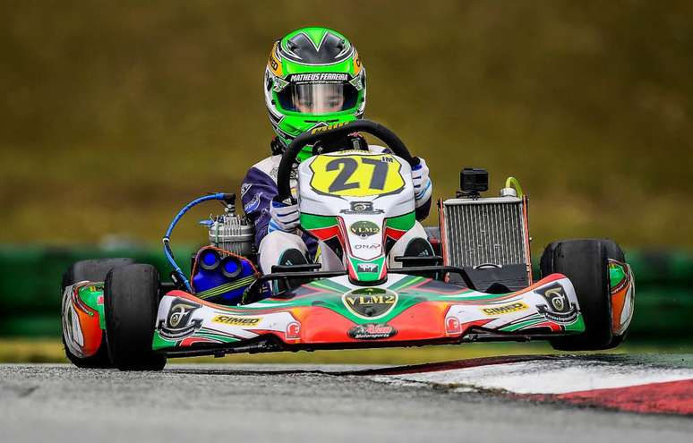 Após ano repleto de conquistas no Brasil, Matheus Ferreira inicia carreira na Europa no WSK