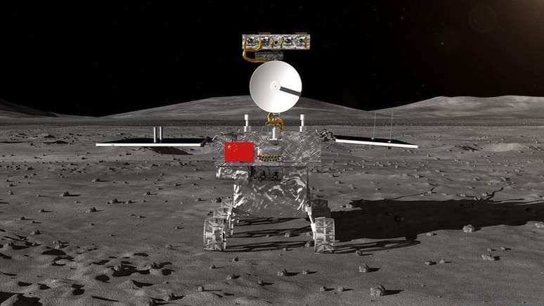 A sonda chinesa Chang'e-4 entra em modo de hibernação durante a noite lunar, para poupar energia