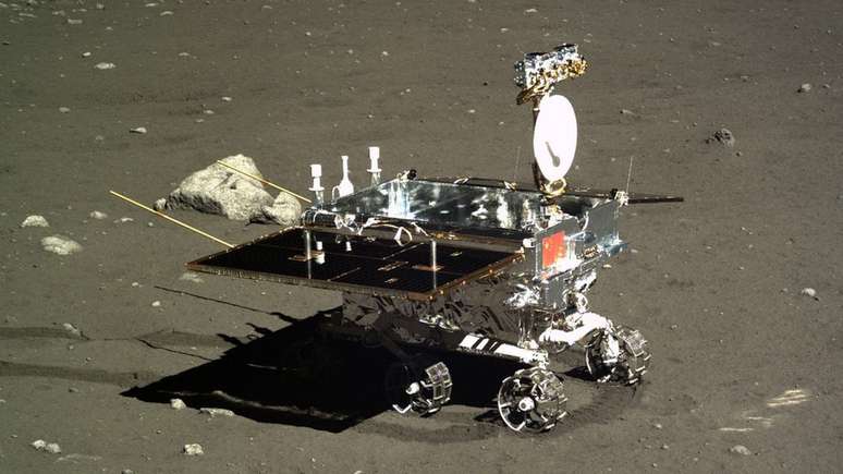 Antes da Chang'e-4, sonda Chang'e-3 já havia percorrido uma parte da Lua em 2013