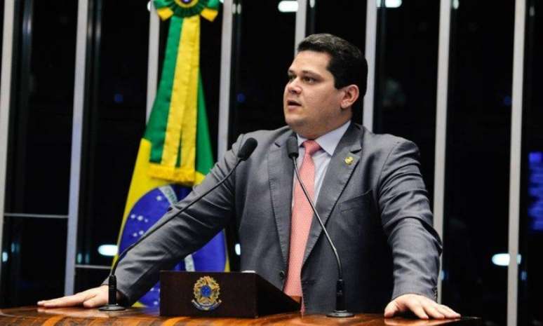 O senador Davi Alcolumbre (DEM-AP)