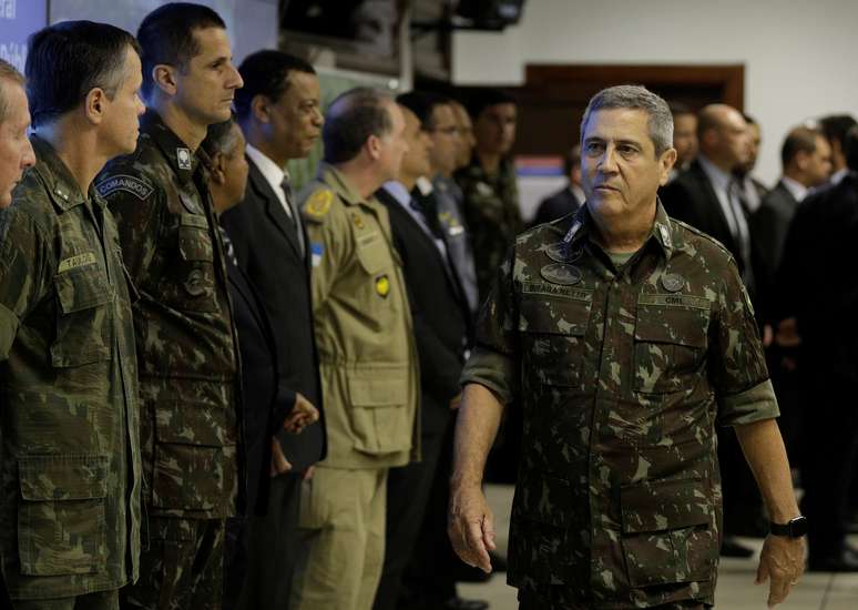 General Braga Netto, interventor federal no Rio de Janeiro
30/08/2018
REUTERS/Ricardo Moraes
