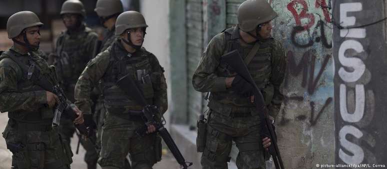 A intervenção federal na segurança pública do Rio vigorou entre meados de fevereiro e dezembro de 2018