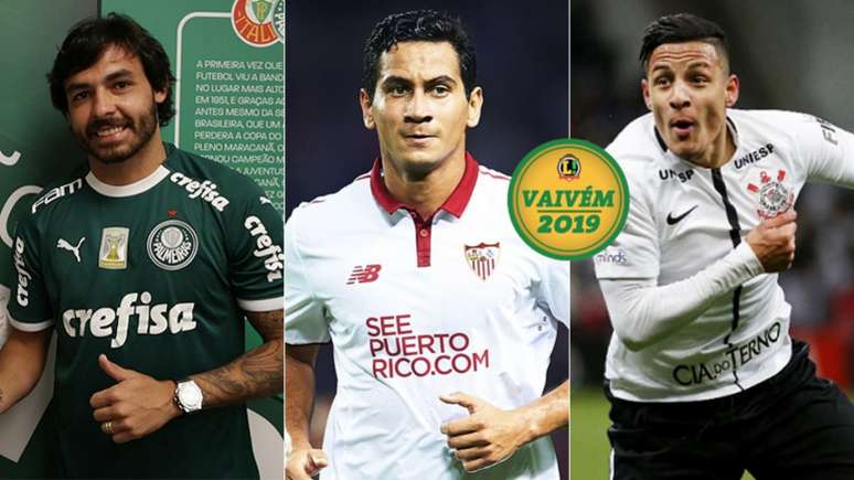 Ricardo Goulart, Paulo Henrique Ganso e Guilherme Arana (Foto: Divulgação)