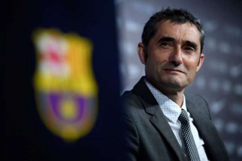 Valverde indicou que pode entrar com time mesclado contra o Leganés (Foto: Lluis Gene / AFP)