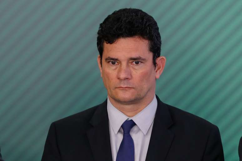 O ministro da justiça e segurança pública, Sergio Moro