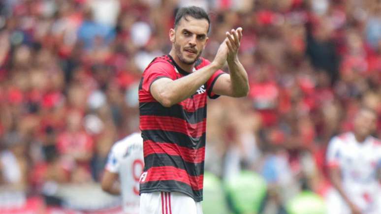 Rhodolfo pelo Flamengo (Foto: Andre Melo Andrade/AM Press/Lancepress!)
