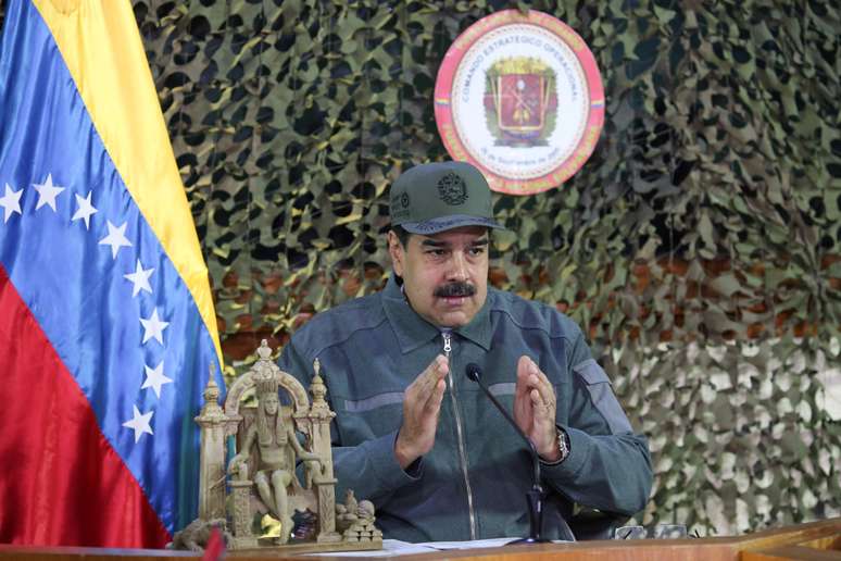 Presidente da Venezuela, Nicolás Maduro 15/01/2019 Palácio Miraflores/Divulgação via REUTERS