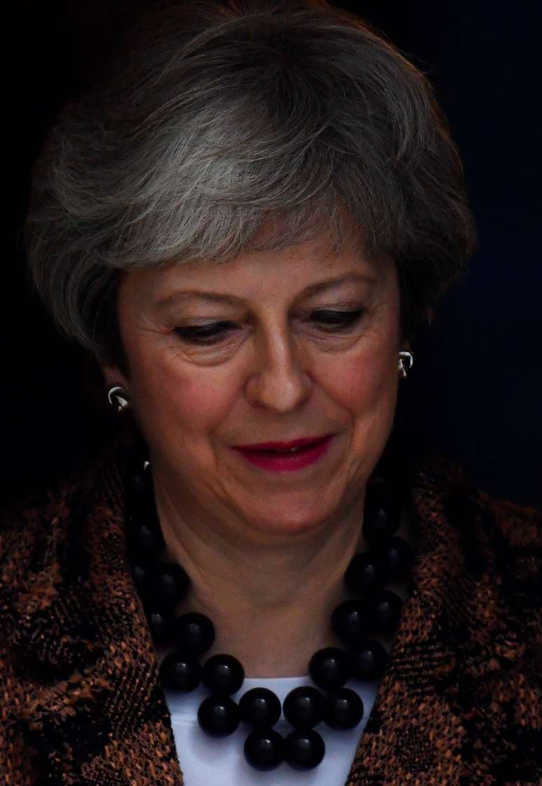 Primeira-ministra britânica, Theresa May, em Londres. 21/01/2019. REUTERS/Toby Melville