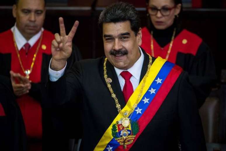 Nicolás Maduro tomou posse para segundo mandato em janeiro