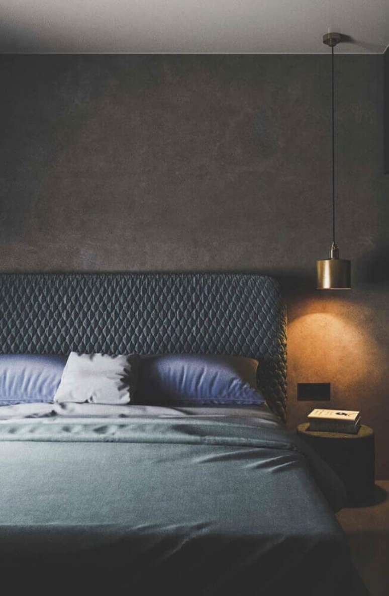 43. Decora&ccedil;&atilde;o para quartos modernos com lumin&aacute;rias pendentes &ndash; Foto: Wood Save