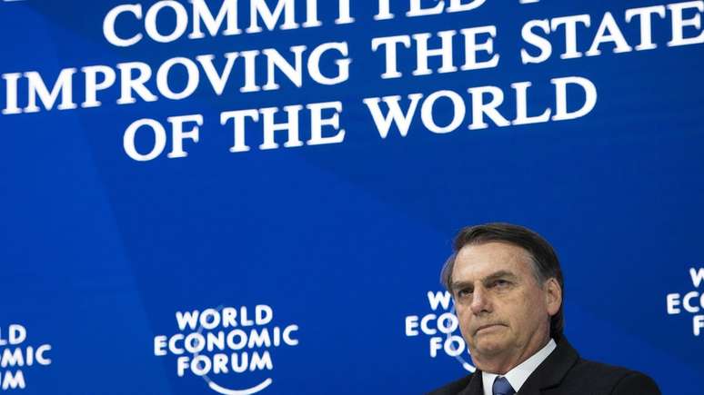 Em discurso de oito minutos, Bolsonaro falou sobre assuntos que foram de turismo à economia