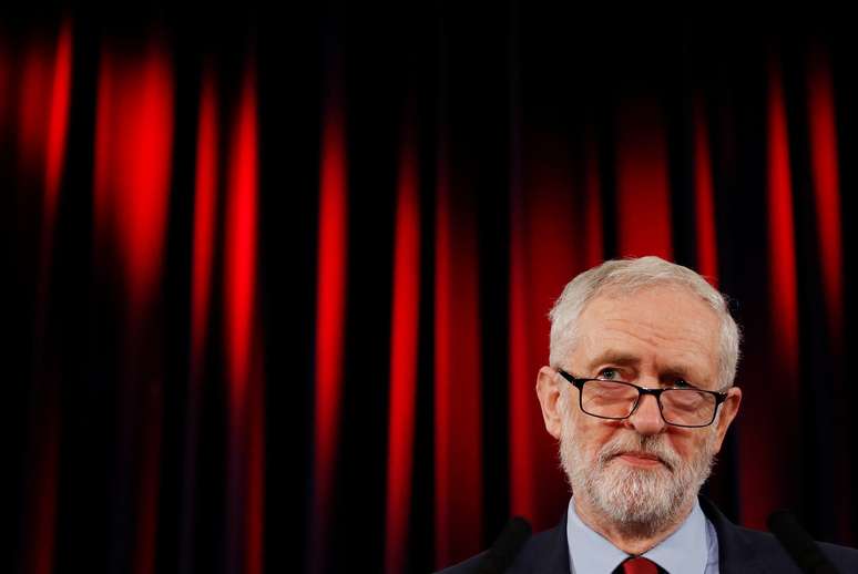 Líder trabalhista britânico, Jeremy Corbyn 17/01/2019 REUTERS/Peter Nicholls