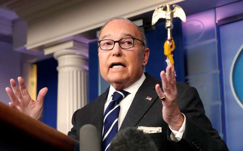 Assessor econômico da Casa Branca, Larry Kudlow. 22/01/2019.  REUTERS/Kevin Lamarque