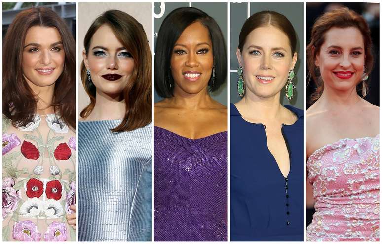 Rachel Weisz, Emma Stone, Regina King, Amy Adams e Marina de Tavira disputam prêmio de atriz coadjuvante