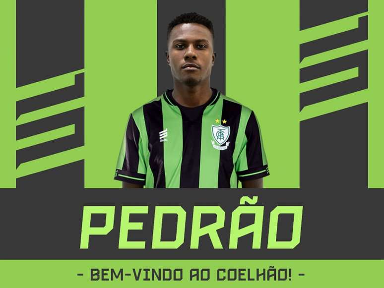 Pedrão é o nono reforço do Coelho para a temporada 2019- Divulgação América-MG