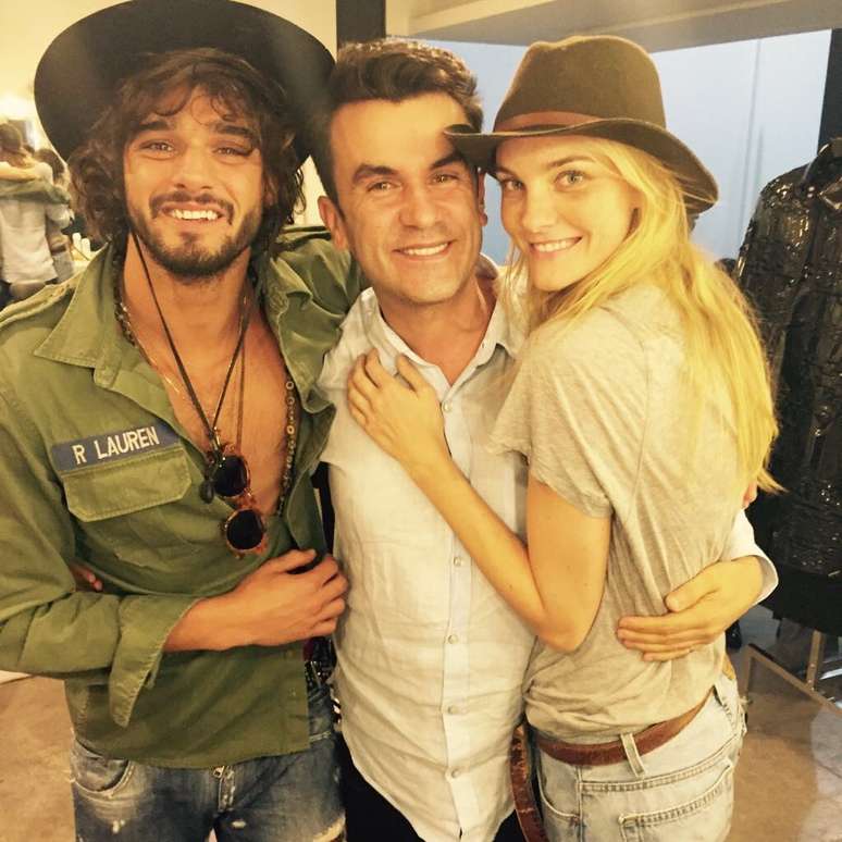 Marlon Teixeira, Anderson Baumgartner e Carol Trentini (Foto: Divulgação)