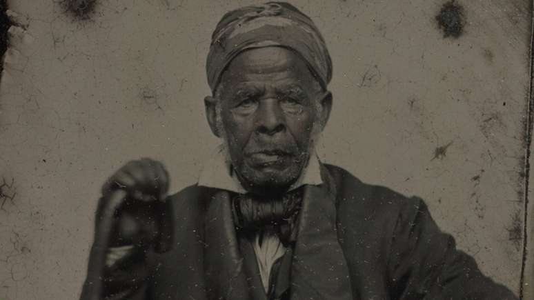 Autobiografia de Omar Ibn Said, em foto de 1850, é a única feita por um escravo escrita em árabe nos Estados Unidos de que se tem conhecimento, segundo especialista