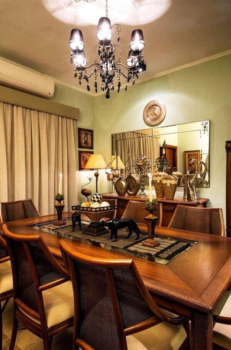 68- Lustres diferenciados s&atilde;o excelentes propostas para espa&ccedil;os pequenos. Fonte: Pinterest