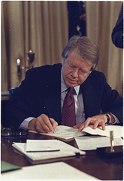 Jimmy Carter foi o último presidente a entregar ao Congresso um pronunciamento por escrito - com 33.667 palavras, o mais extenso da história