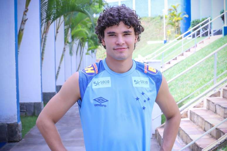 Dodê já está na Toca da Raposa e realizou exames físicos e médicos- Igor Sales/Cruzeiro