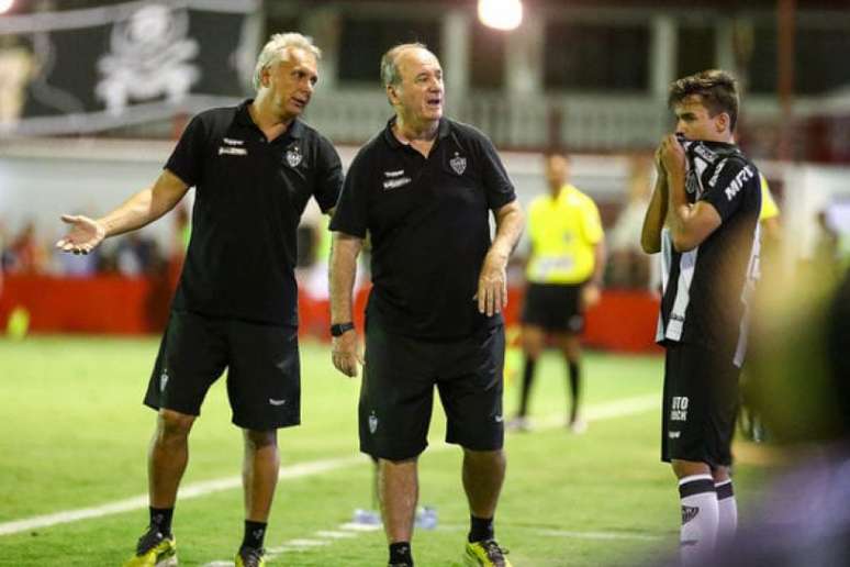 Levir poupou seus principais jogadores para que o grupo melhorasse a parte física no seguimento da pré-temporada- Bruno Cantini/Atlético-MG