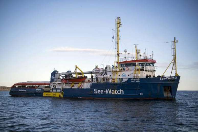 Navio da ONG alemã Sea Watch