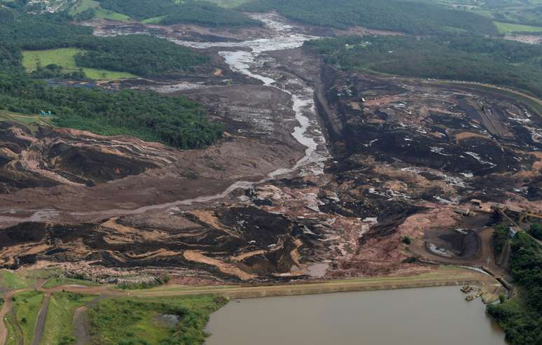 Vista de &aacute;rea atingida pelo rompimento de barragem em Brumadinho (MG)
26/01/2019
REUTERS/Washington Alves