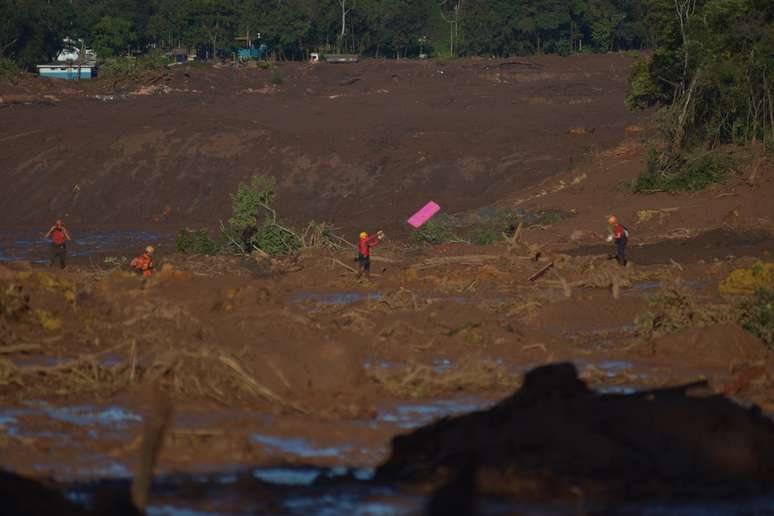 Bombeiros precisaram, inicialmente, abrir caminho