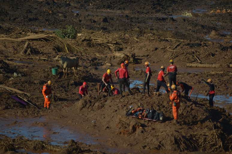 Ap&oacute;s 'limpar' a &aacute;rea, come&ccedil;aram oficialmente os servi&ccedil;os de escava&ccedil;&atilde;o