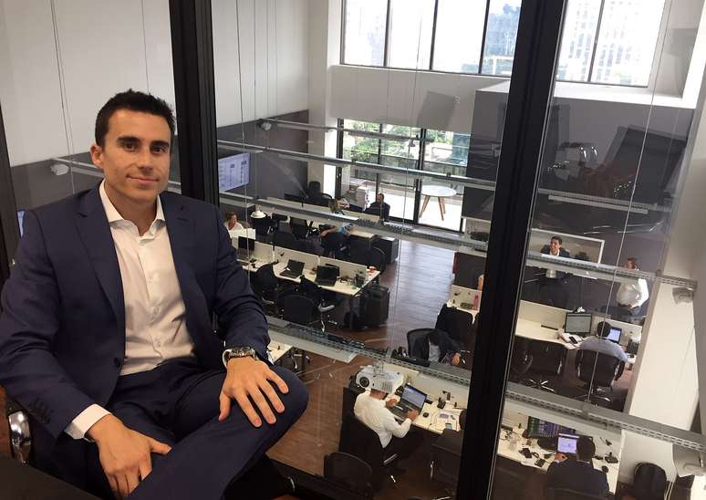 Pier Mattei, sócio-fundador  da Monte Bravo, no escritório da assessoria de investimentos em São Paulo, SP 23/01/2019 REUTERS/Paula Arend Laier