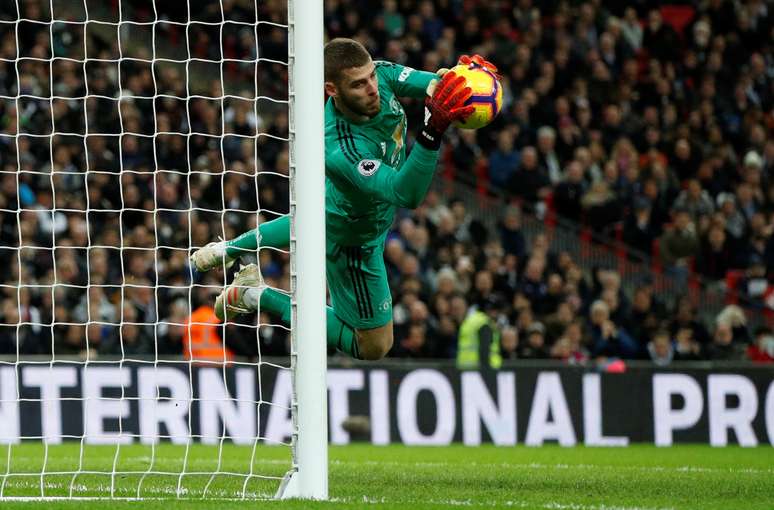 Goleiro do Manchester United, David de Gea 13/01/2019 Action Images via Reuters/John Sibley