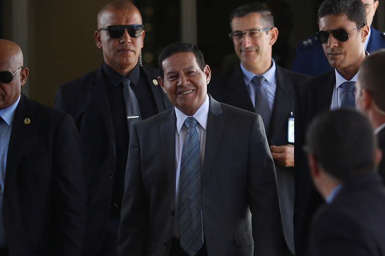 Hamilton Mour&atilde;o no Pal&aacute;cio do Planalto
24/01/2019 REUTERS/Adriano Machado