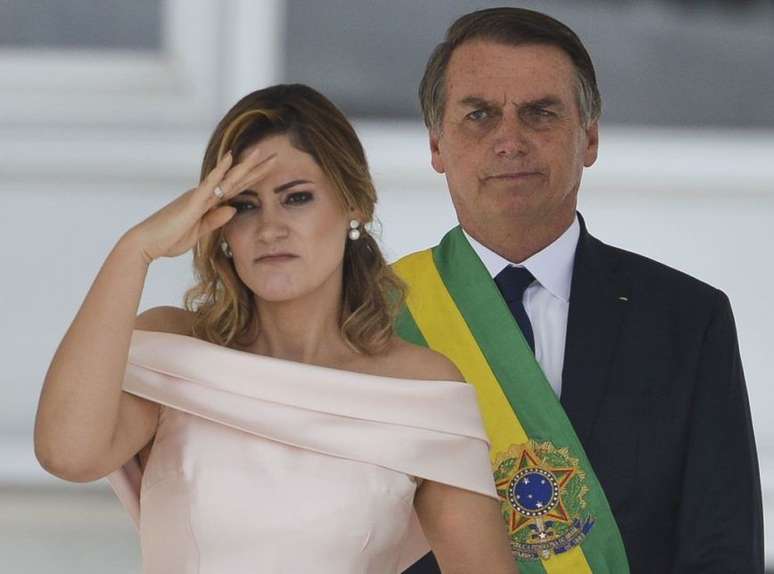 Michelle e Jair Bolsonaro