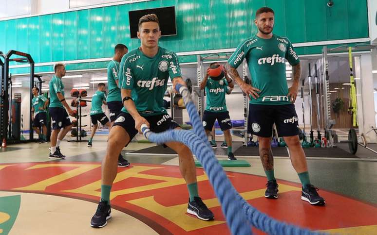 Raphael Veiga foi o 25º jogador inscrito pelo Palmeiras para o Paulistão (Foto: Cesar Greco)