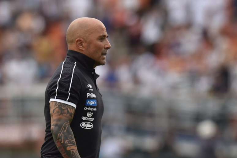 Técnico argentino vai dando sua cara ao time do Santos (Foto: Ivan Storti/Santos)