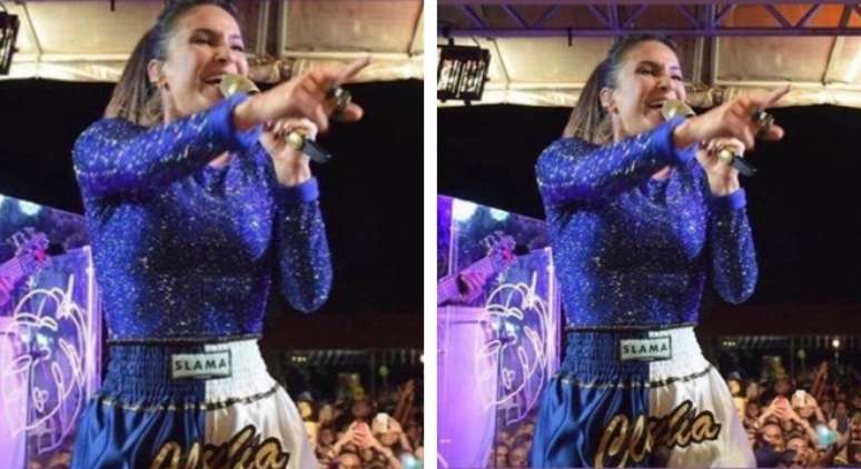 Claudia Leitte (Fotos: Reprodução/Instagram/@amirslama)