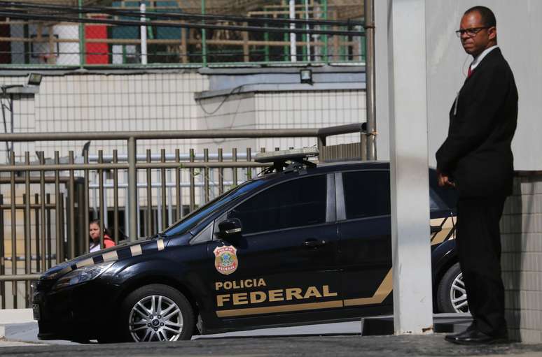 Viatura da Polícia Federal em operação