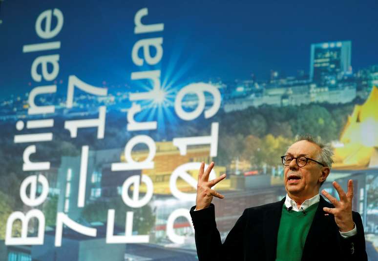 Diretor do Festival de Cinema de Berlim, Dieter Kosslick, durante entrevista coletiva 
29/01/2019 REUTERS/Fabrizio Bensch 