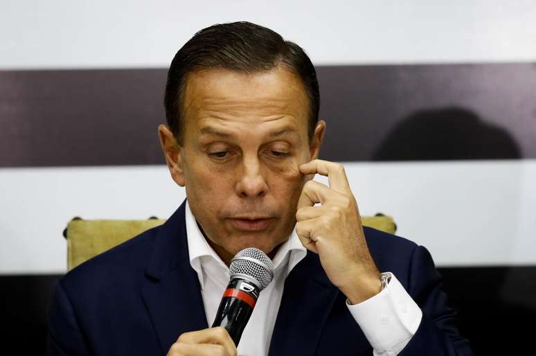 O governador de São Paulo, João Doria