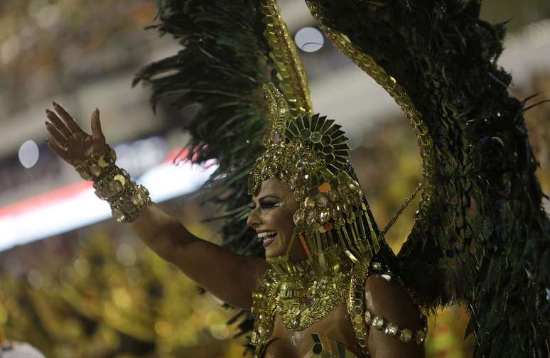 Viviane Araujo, rainha de bateria do Salgueiro