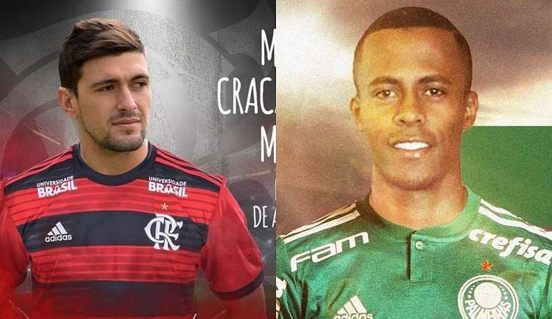 Arrascaeta e Carlos Eduardo: os reforços mais caros de Flamengo e Palmeiras