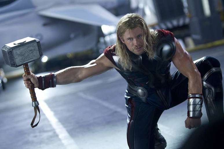 Chris Hemsworth interpreta o personagem Thor em 'Vingadores'.
