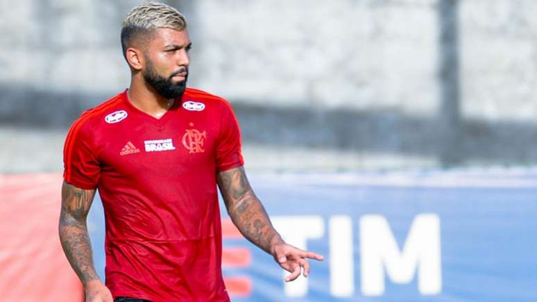 Gabigol chegou ao Flamengo por empréstimo de um ano, junto à Inter de Milão (Foto: Marcelo Cortes/Flamengo)