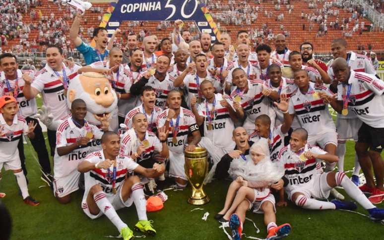 São Paulo foi campeão da Copinha em 2019 e revelou bons valores (Foto: EDUARDO CARMIM PHOTO PREMIUM)