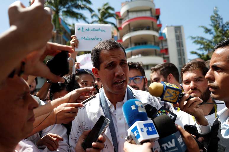 L&iacute;der de oposi&ccedil;&atilde;o venezuelana Juan Guaid&oacute;
30/01/2019
REUTERS/Carlos Garcia Rawlins